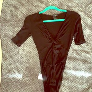Black body suit by aqua